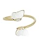 FOSSIL Damen Ringe aus Edelstahl offen, 7, Ernte-Gold