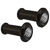 'Nuk3y 220 Degree Wide Angle Heavy Duty Door Viewer (2 Pack, Oil Rubbed Bronze)'
