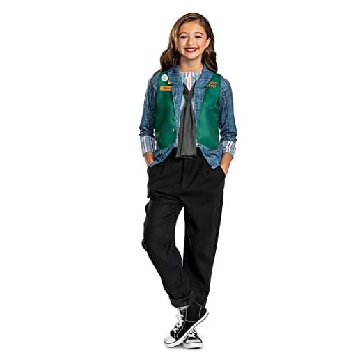 Disguise Oficial - Disfraz Robin Stranger Things Niña, Disfraz Stranger Things Niña Temporada 4, Disfraz Carnaval Niña Halloween en Talla L