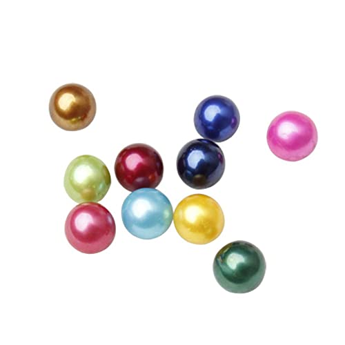 30Pcs Freshwater Pearl Oyster Cultured Love Wish Round Pearls Various Shining Meaningful Color, Oysters With Pearls Inside (7-8Mm, 30 Pcs/Lot) #TOP2