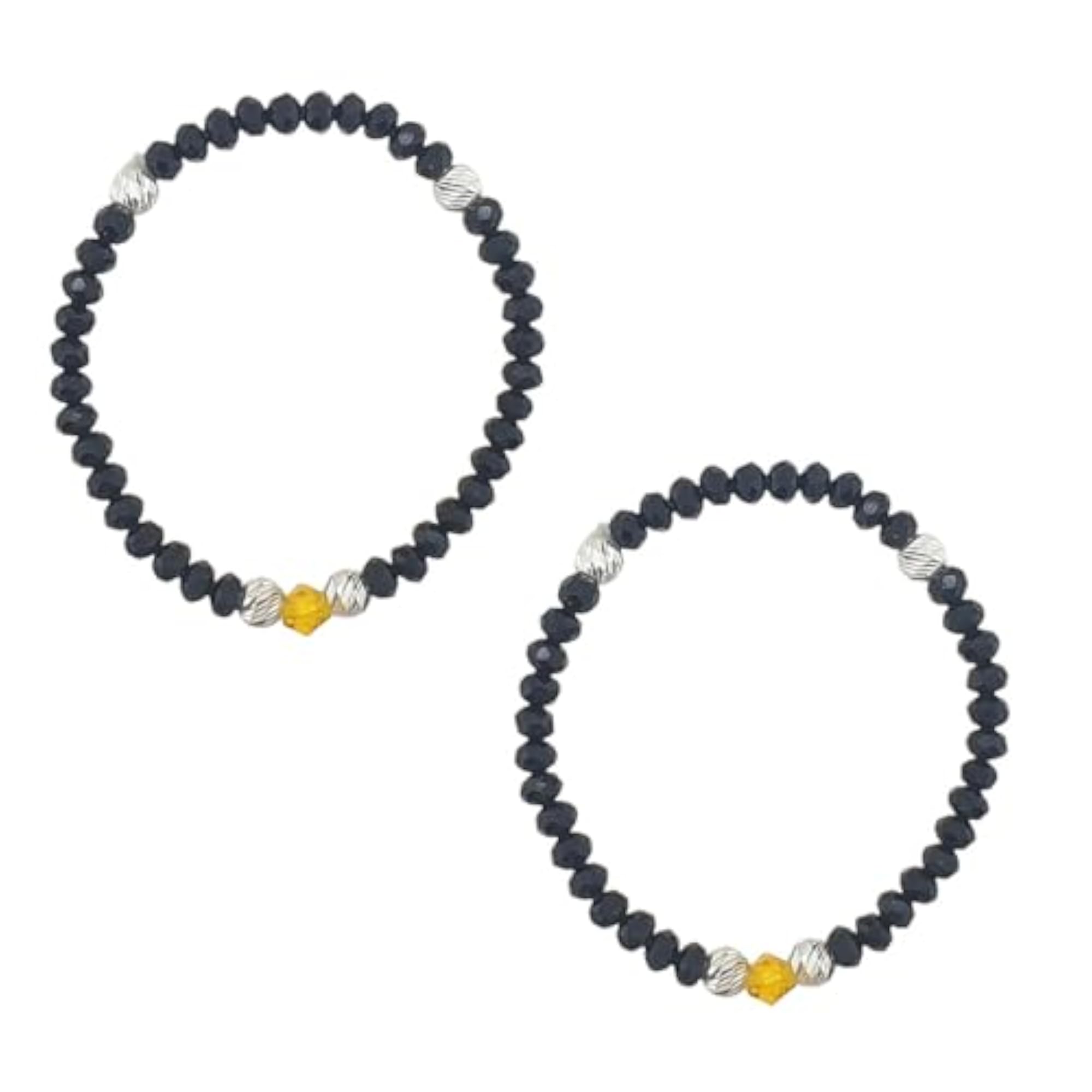 925 Sterling Silver Stretchable Nazariya Hand Bracelet for Babies