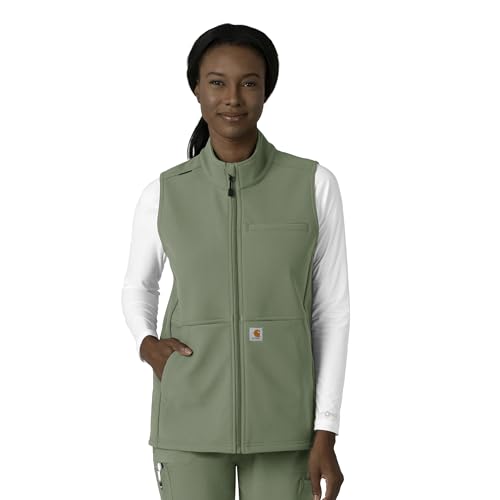 Carhartt Rugged Flex Womens Bonded Fleece Vest Olive XL