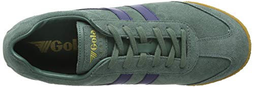 Image of Gola Equipe Suede - Sneakers for Men - Contrasting Wingflash - Heel Return - Durable Cupsole - Low Silhouette