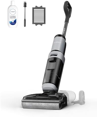 Tineco Floor ONE i5 Stretch Wet Dry Vacuum Cleaner,Vacuum & Mop in One Step,180° Lay-Flat Design,Anti-Tangle Design,Dual-Sided Edge Cleaning,Up to 30* Minutes Runtime,Large-Capacity Water Tanks