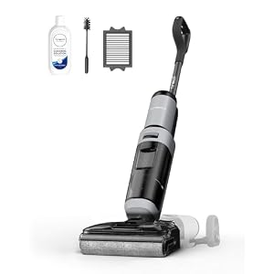 Tineco Floor ONE i5 Stretch Wet Dry Vacuum Cleaner, Vacuum & Mop in One Step, 20kpa Powerful Suction, 180° Lay-Flat Design, Anti-Tangle Design, Dual-Sided Edge Cleaning, Up to 30* Minutes Runtime