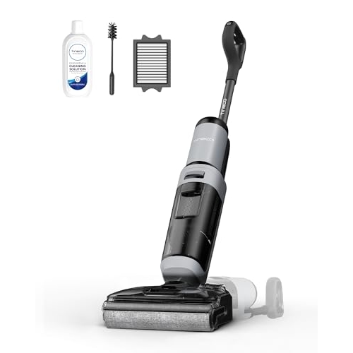 Tineco Floor ONE i5 Stretch Wet Dry Vacuum Cleaner, Vacuum & Mop in One Step, 20kpa Powerful Suction, 180° Lay-Flat Design, Anti-Tangle Design, Dual-Sided Edge Cleaning, Up to 30* Minutes Runtime