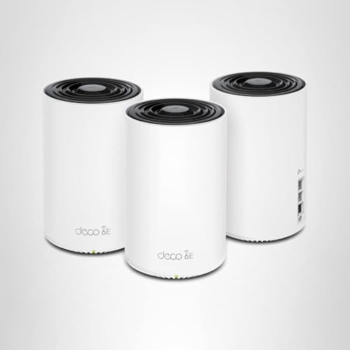 undefined TP-Link Deco XE75 Pro AXE5400 Tri-Band WiFi 6E Mesh System - 2.5G WAN/LAN Port, Covers up to 7200 Sq.Ft, Replaces WiFi Router and Extender, AI-Driven Mesh, 6GHz Band, 3-Pack の商品画像 8