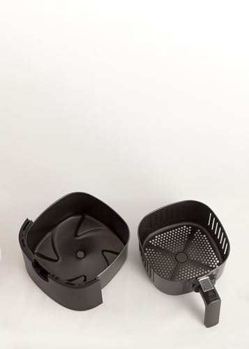 CREATE/FRYER AIR PRO COMPACT/Olievrije Air Fryer 3,3 L Zwart / 8 Programma's, Display - Afbeelding 6