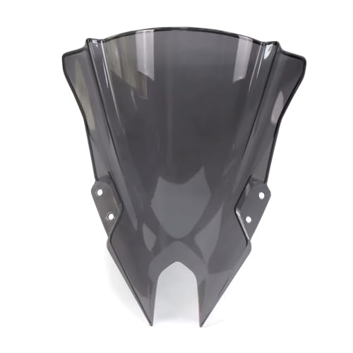 Bulle avant de moto Kawasaki Ninja 500 2024 contre turbulences gris