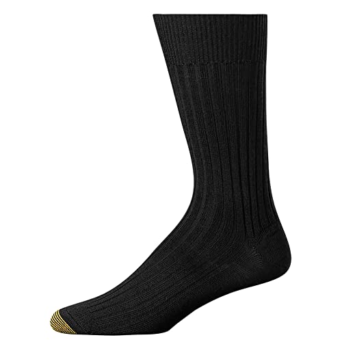 GOLDTOE Men's Windsor Wool Crew Socks 3 Pack3