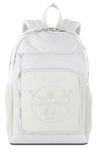 Chiemsee Track n Day Rucksack Klein für Damen und Herren – 13 Zoll Laptopfach – Hochwertiger Männer Laptoprucksack – Business Arbeitsrucksack Alltagsrucksack, Creme