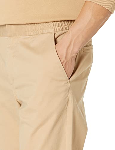 Amazon Essentials Men's Tapered-Fit Cotton Elasticated Waist Chino Pant (Previously Amazon Aware)3