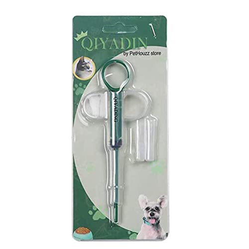 Qiyadin Cat Pill Shooter Pet Piller Gun Dog Pill Shooter Cat Tablet Soft Tip Syringe Pet Medical Feeding Dispenser Tool For Small Animal #TOP6