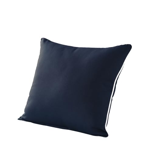 Image of QILLOWAY Outdoor /Indoor Furniture Cushions Set,Replacement Deep Seat Cushion for All Weather Patio Chair Furniture (Navy Blue)