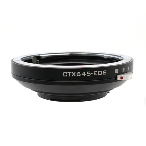 Toileum CTX645-EOS�}�E���g�A�_�v�^�[�����O Contax 645�}�E���g�����Y�ɑΉ� �L���m�� EOS EF EF-S�}�E���g�J�����{�f�B�[�ɑΉ� 5D3 5D2 6D 5D 7D 70D 60D 50D�J�����p�A�_�v�^�[�����O ��������