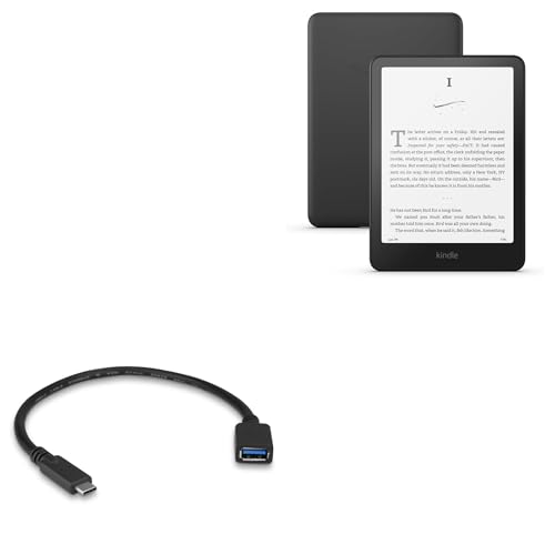 BoxWave Cable Compatible with Amazon Kindle Paperwhite (11th Gen) - USB Expansion Adapter, Add USB Connected Hardware to Your Phone