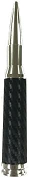 AntennaX 50 Cal Silver Bullet (5.5-inch) Ammo Antenna for Ford F150