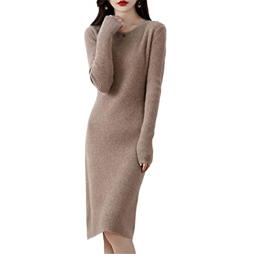 Robe pull droite en laine pour ne plus jamais avoir froid