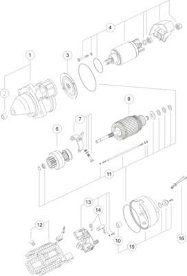 Démarreur 12V MAHLE ORIGINAL MS 267 fini les problèmes de batterie