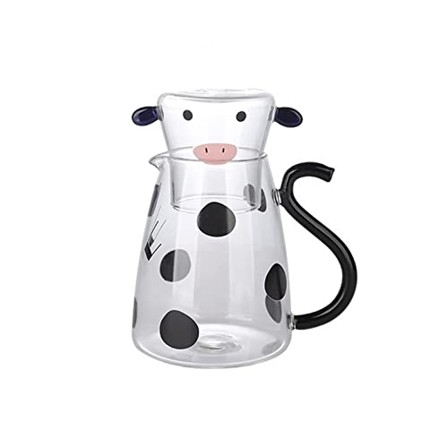 Taza de café reutilizable Vaso de vidrio, gran capacidad for vacas Taza de café con tapa, taza, cacao caliente tazas…