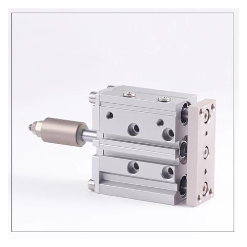 Vérin pneumatique TCLJ12-10 compact avec tige de guidage intégrée