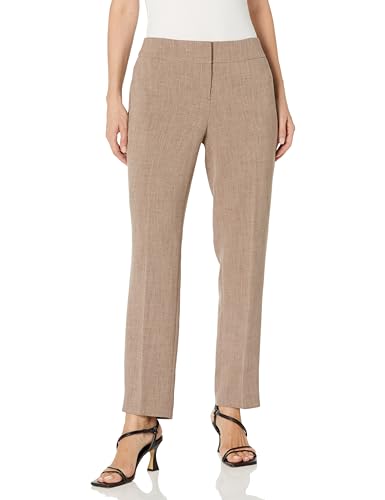 Kasper Women's Pebble Crepe Slim Pant
