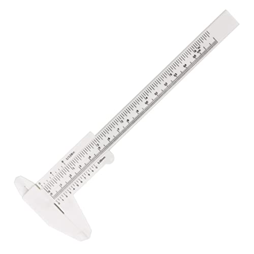 Calibrador plástico 150 mm para medida de profundidad miniatura 1