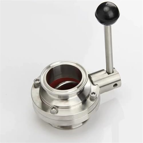 Vanne papillon inox SS304 durable et hygiénique pour brassage maison de bière