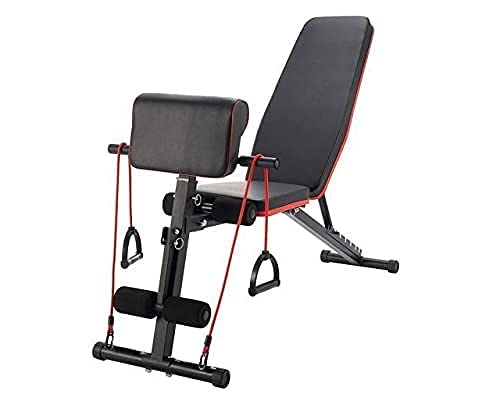 IRIS Multifunctional 14in1 Weight Adjustable, All-in-One Durable Gym Bench (incline, Decline, Flat) - Weight Up to 200kg - (Black + Red) (B0BHNRV3ZJ) Amazon Price History, Amazon Price Tracker
