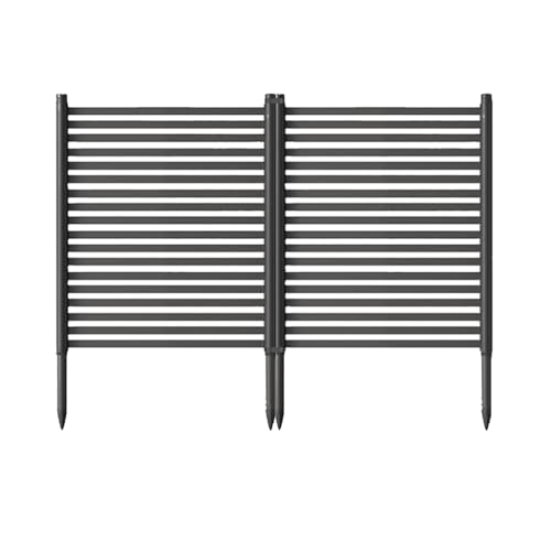 Privacy Screen Outdoor Garden Fence, 47x35 Inch 2-Panel Decorative Animal