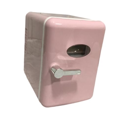 Image of Skincare Fridge Single Door 4L Mini Fridge for Skincare Beauty Makeup Office Pink | Major Appliances | Refrigerators & Freezers | Mini Fridges