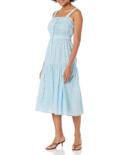 Joie Womens Sleeveless CHARMESSE Dress, Dream Blue Multi, 0 at Amazon Women's Clothing store