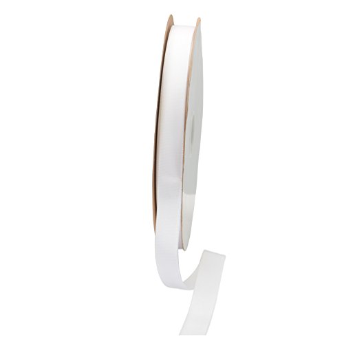 Image of Berwick Offray 24519 Schiff Helmet Tape, 3 /4 inch Wide, White, 100 Yards