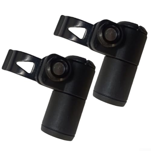 Trekkingausrüstung, 2 Stück, schnell verstellbare externe Schlösser, passend für die meisten Wanderstöcke (für 18 mm Rohr)