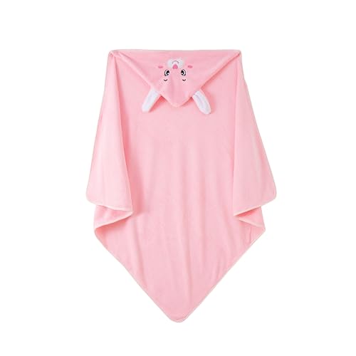 Jn&Lulu Organic Cotton Fabric Hooded Towel For Kids & Toddlers, Ideal At Bath, Beach, Pool thumb #1