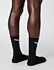 NIKE Men's Everyday Cushion Crew Training Socks 6 Pair , Black/White, L UK #2