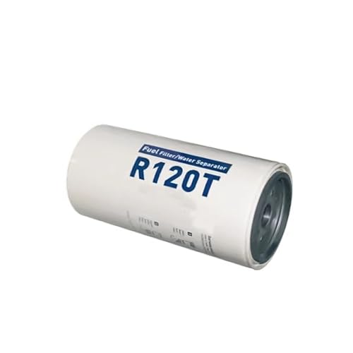 Filtro de combustible R120T 4120R10 separador de agua con tazón de filtro transparente
