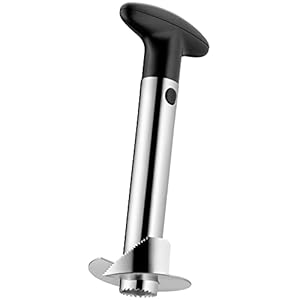 WMF Gourmet Ananassnijder 1873676030, Gelijkmatige Plakken, Rechts- en linkshandigen, Ergonomisch ontwerp, Vaatwasmachinebestendige