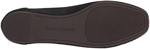 Lucky Brand Women's Abbitha Ballet Flat, Black, 11 | Image 3