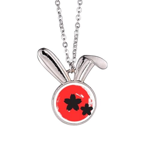 Collier lapin japonais pendentif fin pour remplacer les bijoux ternes