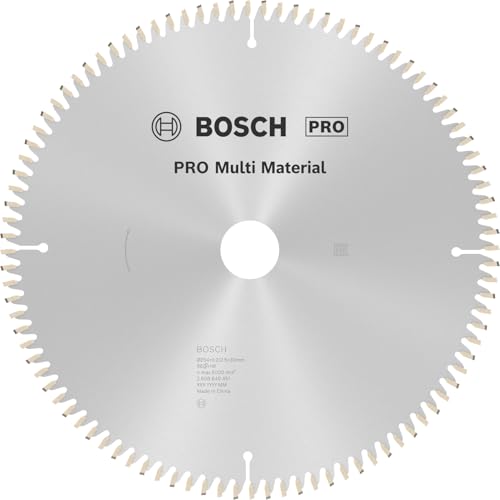 Bosch 1x PRO Multi Material Kreissägeblatt, 254 x 3,2 x 30 mm, T96