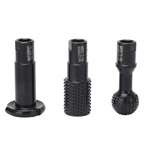 Set de 3 fresas rotativas para esmeril de ángulo M14