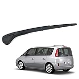 4. Hochwertige Leistung: Die hohe Federsteifigkeit des Heckscheibenwischerarm-Sets sorgt für optimalen Scheibenkontakt. In Kombination mit dem asymmetrischen Windabweiser sorgt es für eine gleichmäßige Druckverteilung und besseren Scheibenkontakt und passt sich verschiedenen Windschutzscheibenbedingungen an. Es beugt sich und beseitigt nasse Stellen, die Ihre Sicht beeinträchtigen können.