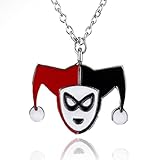 PILLOBOX Jewelry Necklace Vintage Pendant Gifts for Teen Boy Girl Men Woman (Suicide Squad Harley Quinn pendat)