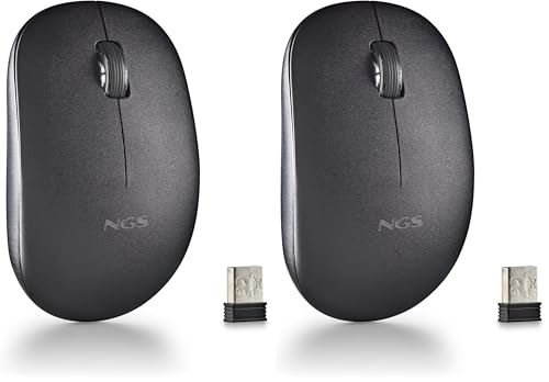 Souris sans fil boutons silencieux NGS Fog Pro pour éliminer les bruits de clic