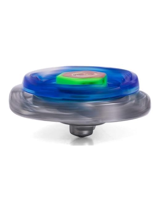Image of Kidoyz Metal Fusion Clash of Tornado Speed Top Stadium Battle with 4 Beys & 2 Launchers (4 Metal TOP and Plastic Stadium)