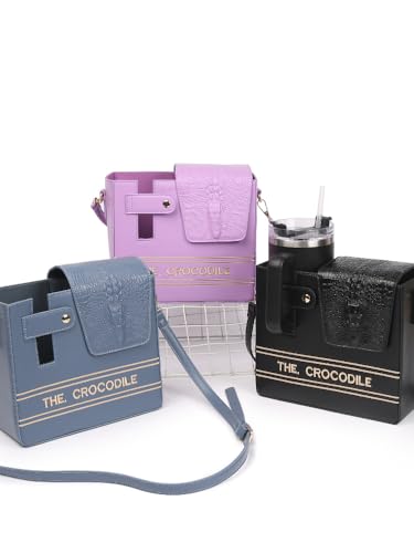 Image of Stanley Purse,Water Bottle Bag Outdoor Portable Crossbody Bag Stanley Cup Holder with Strap Women's Shoulder Bags