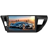 Android 12 Car Radio for Toyota Corolla 2014-2016 Built in Carplay/Android Auto,2G RAM 32G ROM with WiFi GPS Navigation Bluetooth Steering Wheel Control