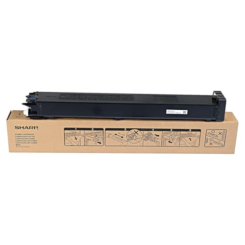 Toner laser Sharp MX-31NTBA noir pour système d'impression de bureau