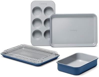 Caraway Mini Bakeware Set – Naturally Non-Stick, Non-Toxic Cerami...